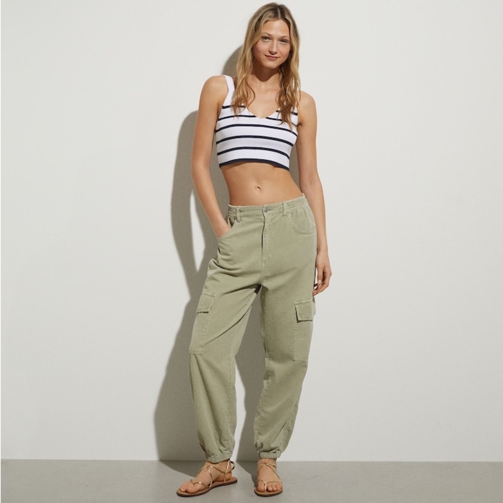 Bershka cargo joggers